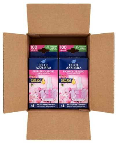 imi shop Ricarica per Diffusore Elettrico, Fiori di Ciliegio e Peonia, con Oli Essenziali, 20ml (2)