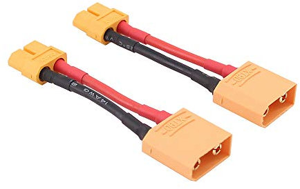 OliRC 2 St. Männlichen XT90 zu Weiblich XT60 Verbinder Adapter mit 14awg 5cm Draht(C96-2)
