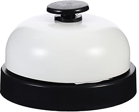jojofuny Service Glocke Anruf Glocke Schreibtisch Glocke Kunden Service Glocke für Den Unterricht Spiel Spielen Büro Rezeption Restaurant Mit