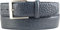 BELTINGER Gürtel mit Krokoprägung 4 cm | Leder-Gürtel für Herren 40mm Kroko-Optik | Herren-Gürtel mit Kroko-Muster 4cm | Marine 100cm