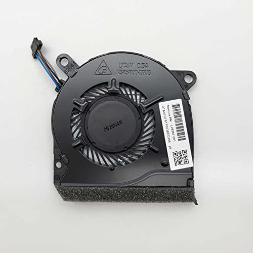 piezas-portatiles.com Reemplazo Fan Ventilador Compatible para HP - Compaq Pavilion X360 14-CE0012ns 4 Pins