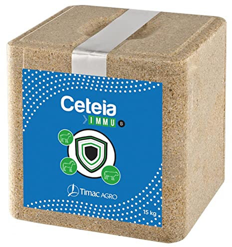 Timac Agro Leckstein Ceteia IMMU 15 kg Mineralfuttermittel Rinder Ziegen Pferde