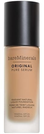 BAREMINERALS Original Pure Serum Radiant Natural Liquid Foundation SPF 20 Light Neutral 2.5 (30 ml)