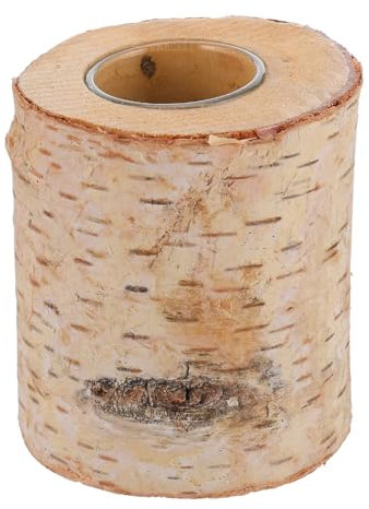 Cabilock Holz-kerzenständer Für Drinnen Dekorativer Kerzenhalter Für Zuhause Kerzenständer Aus Holz Fürs Zimmer Einfach Und Praktisch