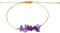 LLIMAMIA Pulseras de Piedras Naturales - Pulsera Amatista - Pulsera ajustable - Pulsera lila - Buena Energía, Protección y Suerte.