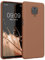 kwmobile Housse Compatible avec Xiaomi Redmi Note 9S / 9 Pro / 9 Pro Max Coque - Housse de téléphone Protection Souple en Silicone - Moka