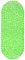Circul Badteppich Modern Grün Stein 99 x 39 cm