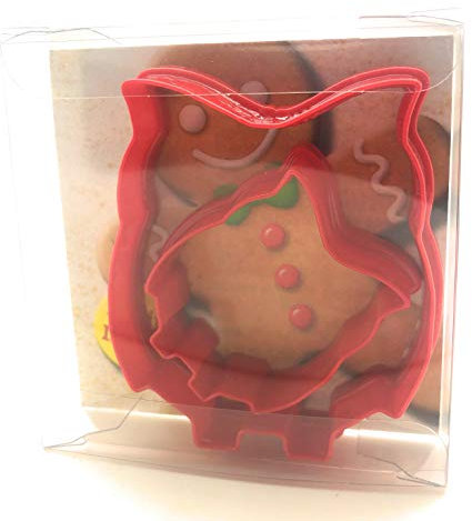 Owl Cookie Cutter Set of 2, Biscuit, Pastry, Fondant Clay Cutter