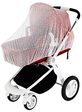 Victarvos Zanzariera Universale per Passeggino Carrozzine Seggiolino Auto e Letto Ombrello, Zanzariera per Carrozzine protegge Bambini dagli insetti