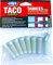 Ceys - Tamiz taco químico - Resistencia de carga: 900kg - 9x50mm - Bolsa de 8 unidades