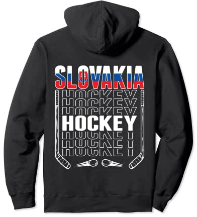 Slowakei Eishockey-Fans Trikot – Unterstützung des Slowakischen Hockey-Teams Pullover Hoodie