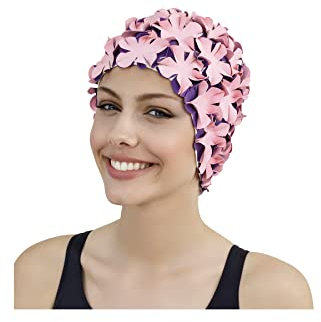 Fashy Blütenhaube aus Gummi, 3191, rosa