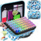 ARTDOT 5D Diamond Art Storage Boxes with 120 Slots, 162pcs Diamond Painting Accessories and Tools Kits with Pens for Adults(Blue)