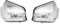 ZEALfix Außenspiegel-Anzeigelampenlinse, Rückspiegel-Signalleuchte, links und rechts, Set für Mercedes Sprinter V-W Crafter 2006–2017, A0018228920 2E0953049A, A0018229020, 2E0953050A