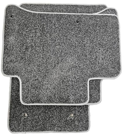 Passgenaues Auto-Fußmatten-Set, kompatibel/Ersatz für Mazda 6 Kombi (ab 2013), ultimative Teppichmatten in Grau, super strapazierfähig, rutschfest