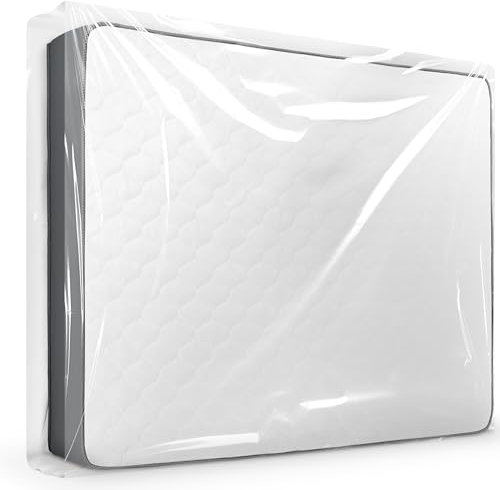 Utopia Home Housse Matelas Déménagement 160x200x30 cm, Durables Et Imperméables Sacs De Housse Plastique Matelas, Anti-Poussière Et Réutilisable Sacs De Rangement pour Housse De Protection De Matelas