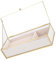 Itkcozcg Accesorio de moda, elegante joyero de cristal de gran capacidad con forro de terciopelo, organizadores de joyas, adecuado para almacenamiento de collares y pendientes