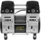 1500 W, motor sin aceite, compresor de aire comprimido, compresor de aire de 220 V, cabezal de bomba, con alambre de condensador 35 UF