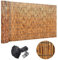 Clôture en Roseau Naturel Brise-Vue en Roseau Clôture D'intimité 1m20x5m 1m50x3m 1m80x15m 1x10m 0.3x9m 0.6x13m 0.8x7m Robuste/Résistant Aux Intempéries/Privé Pour Extérieure/Jardin/Piscine/Toit/Cour