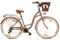 Goetze Mood Damenfahrrad 28 Zoll – Citybike mit 18 Zoll Aluminiumrahmen, 7-Gang Kettenschaltung, LED Licht, V-Brake Bremsen, Tiefeinstieg, Gepäckträger, Komfortsattel, Schutzbleche, Korb mit Einsatz
