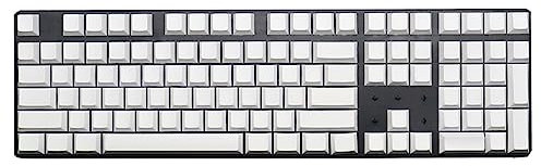 Lot de 108 touches PBT OEM XDA Profile Gamer sans lettre blanche pour clavier mécanique MX