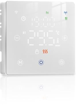 Suoumwa Tuya WiFi Fähig zu Hause Bodenheizung Smart Switch Temperaturregelschalter für Wasser-/Elektrobodenheizungsgaskessel