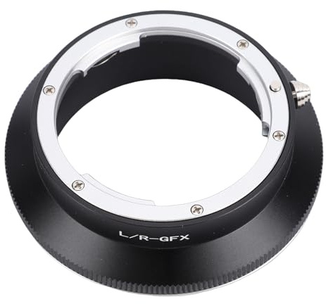 RASTKY Objektiv-Mount-Adapter GFX 100II 50SII 100S 100SII – R-Objektiv-Konverter-Adapter, Manuell und Blendensteuerung