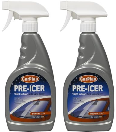 2 x Carplan Pre Icer 500ml Night Before Anti Icing Spray
