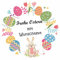 INDIGOS UG Aufkleber Ostern - Design 4 - ab 24 Sticker - Sticker selbst gestalten - für Kinder, Party, Namenaufkleber, Geschenke, Gläser Deko, Ostern est - Osterhase