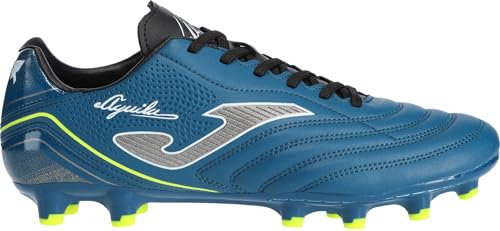 JOMA Zapatos Fútbol Aguila 2403 FG Tacos Casurati Ligero, azul verde, 30.0 cm