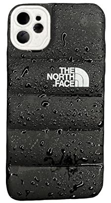 The TNF Puffer Case - iPhone 7PLUS/8PLUS/X/XS/XSMAX/11/11PRO/11PROMAX/12/12PRO/12PROMAX/13/13PRO/13PROMAX/14/14PRO/14PROMAX (iPhone 11 - (GREY)) Black