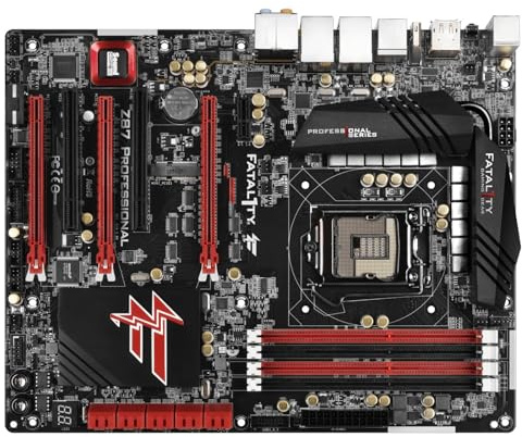 XYYZXKL schede Madri Scheda Madre Fit for ASROCK Fatal1ty Z87 Professional Socket 1150 Intel Z87 Supporta i7-4790 i7-4770 i5-4460 i5-4570 i3-4160 CPU DDR3 32G