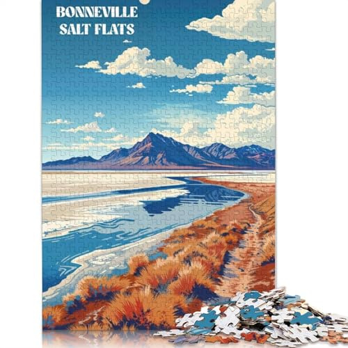 1000-teiliges Puzzle für Erwachsene, Geschenke, Bonneville Horizons-Puzzles, Puzzles für Erwachsene, Lernspiel, Herausforderungsspielzeug, 38 x 26 cm/1000 Stück