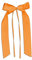 10 Antennenschleifen, Deko Schleifen, Bunte Schleifen | Set Orange