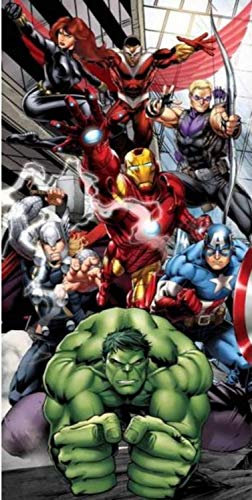 AYMAX S.P.R.L Strandtuch Avengers Marvel