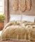 BOHORIA® Premium Tagesdecke Bali | 100% Baumwolle | Oeko-Tex® | Bettüberwurf Wohndecke Wendedecke Sofadecke mit Muster | extra-groß 220 x 240 cm (Elephant Tuscan Sun)