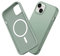 RhinoShield Case kompatibel mit [iPhone 14/13] | SolidSuit - MagSafe-kompatibel -Stoßdämpfende & schlanke Schutzhülle mit Premium Finish - 3.5 Meter Fallschutz - Salbeigrün