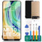 TFT pour Xiaomi Mi 10 Lite 5G Écran de remplacement pour Xiaomi Mi 10 Lite 5G Écran LCD Kits de réparation pour Xiaomi Mi 10 Lite 5G Écran tactile Digitizer Assemblée Remplacement (pas de fonction