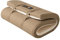 EMOOR Roll-Bodenmatratze 95 x 195 cm (Mittelfest) hochelastischer Eierkistenschaum Druckverteilung Abnehmbarer und waschbarer Bezug leicht rollbar Camping gäste minimalistisch