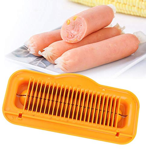 Wuschn Currywu,Wuschn,Currywuschn,Hotdog Cutter,Hot Dog Cutter er,Hot Dog Gadgets 1 Stück Multifunktionr Hot Dog Wuschn Sn Bananensch Küchenwerkzeug
