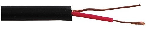 Mikrofonkabel, unsymmetrisch, 24 AWG, BLK, 100 m, 1 Stück
