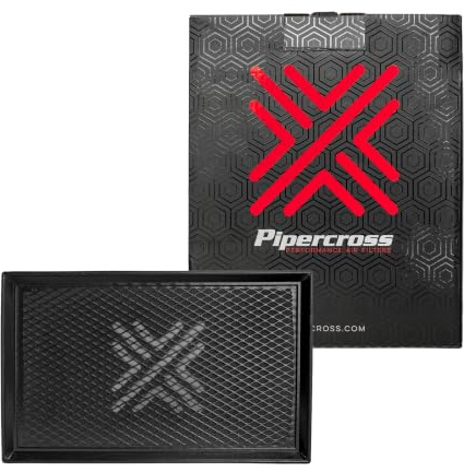 Pipercross Performance-Plattenfilter für Audi, VW, SEAT, Skoda, PP2001 | Mehr Drehmoment & Leistung, Waschbarer Schaumstoff, Einfacher Einbau, Langlebiges Design