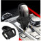 Adunsiaoto 2 Stück Universal Schaltknauf Hoodie Shifter, Lustige Hoodies Schaltknaufschutz für Auto, Verstellbarer Auto-Schalthebel-Hoodie, Autozubehör(Schwarz)