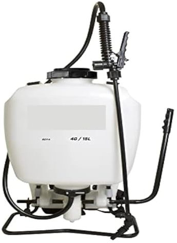 OTENC Nebelmaschine, 4-Gallonen-Rucksacksprüher mit 3-stufim Filtersystem, Pumpdrucksprüher, for Besprühen von Pflanzen Nebelgerät für den Innen- und Außenbereich, Garten
