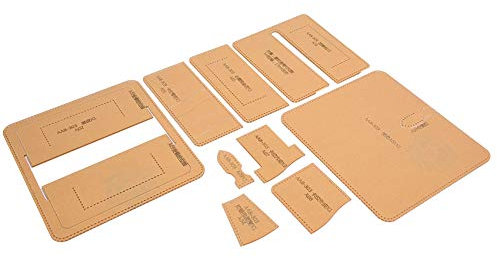 Cemento in Pelle, Modelli e Modelli di Cucito Acrilico Trasparente per Utensili in Pelle con Elevata Lucentezza per Artigianato in Pelle