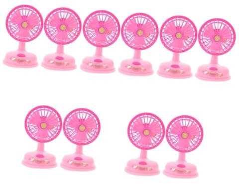 TOPBATHY 5 Juegos Mini Ventilador Los Niños Fingen Juguete Ventilador Eléctrico De Juego De Simulación Juego De Simulación De Electrodomésticos Ventilador Eléctrico Para Niños 2 Piezas * 5