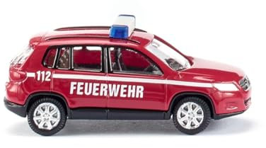 Wiking 092004 Feuerwehr - VW Tiguan rot 1:160 Spur N