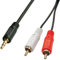 Lindy Cable de Audio 35687 Negro 20 m