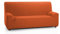 Martina Home Tunez elastischer Sofabezug, Stoff, Orange, 4-Sitzer (220 bis 260 cm)