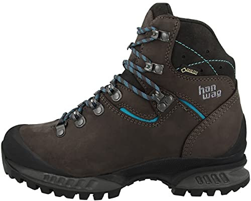 Hanwag W Tatra Ii Lady GTX Braun - Gore-Tex Leichte wasserdichter Damen Trekkingstiefel, Größe EU 37.5 - Farbe Mocca -